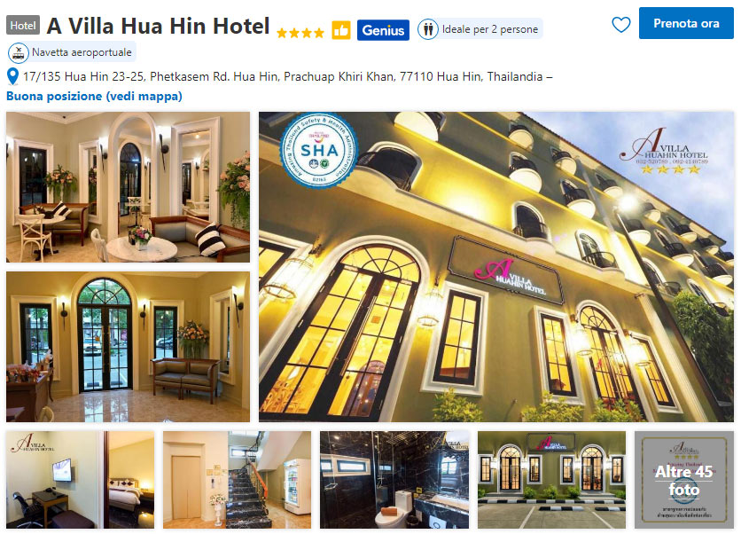 hotel villa hua hin