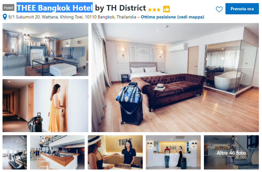 thee bangkok hotel