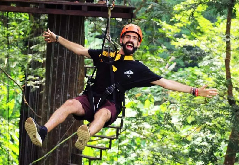 zipline patong